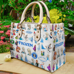 Frozen Hand Leather Handbag