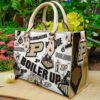 Purdue Boilermakers Leather Handbag