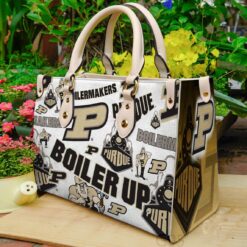 Purdue Boilermakers Leather Handbag
