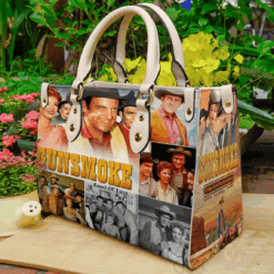 Gunsmoke Hand Leather Handbag