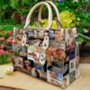 Olivia Newton-john Leather Handbag