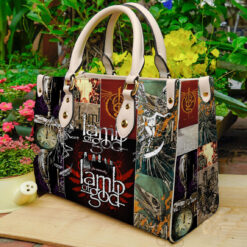 Lamb Of God Leather Handbag