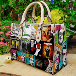 Green Day Leather Handbag