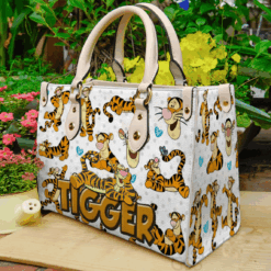 Tigger Winnie The Pooh Cute Leather Handbag