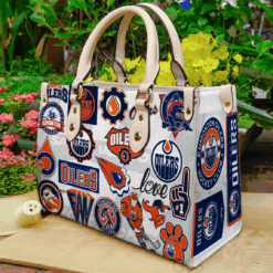 Edmonton Oilers 1 Leather Handbag
