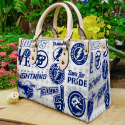 Tampa Bay Lightning Leather Handbag
