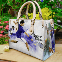 Roger Federer Leather Handbag