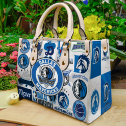 Dallas Mavericks Leather Handbag