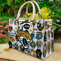 Jacksonville Jaguars I 0 Hand Leather Handbag