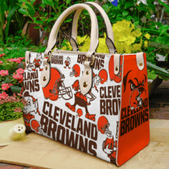 Cleveland Browns A 1 Leather Handbag