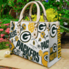 Green Bay Packers Love A 1 Leather Handbag