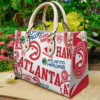 Atlanta Hawks A 1 Leather Handbag