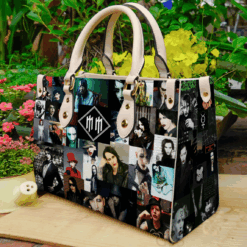 Marilyn Manson 2 Leather Handbag
