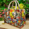 The Monkees Leather Handbag