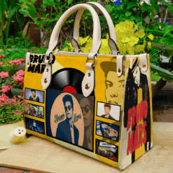 Bruno Mars Leather Handbag
