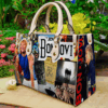 Bon Jovi 3 Leather Handbag