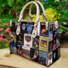 Deep Purple Hand Leather Handbag