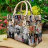 Olivia Newton-john Leather Handbag