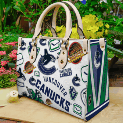 Vancouver Canucks Leather Handbag