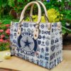Dallas Cowboys Love A 1 Leather Handbag