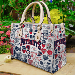 New England Patriots I 0 Hand Leather Handbag