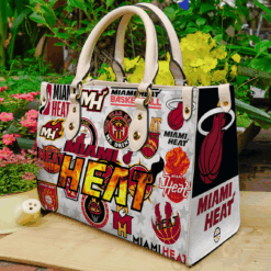 Miami Heat I 0 Hand Leather Handbag