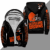Cleveland Browns Lover Fleece Jacket