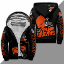 Cleveland Browns Lover Fleece Jacket