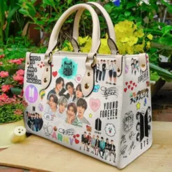 Bts Leather Handbag