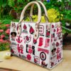 Ball State Cardinal Leather Handbag