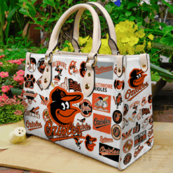 Baltimore Orioles Leather Handbag