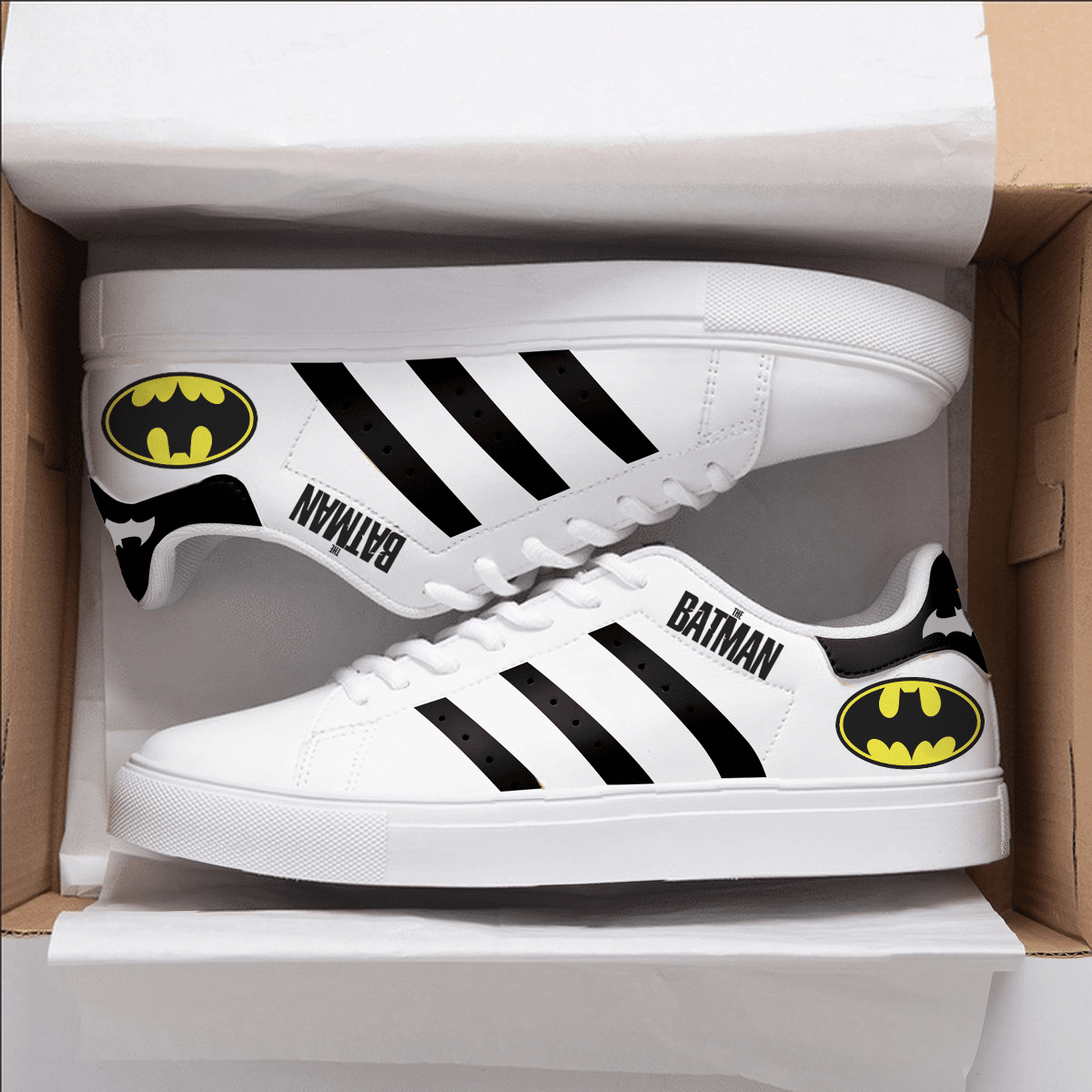 The Batman Stan Smith Shoes