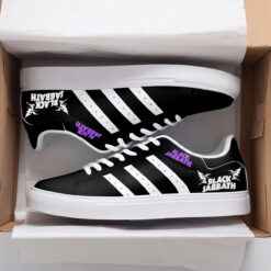 Black Sab Bath Stan Smith Shoes