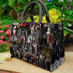 Black Veil Brides Leather Handbag