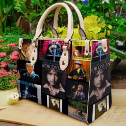 Bob Dylan 2 Leather Handbag