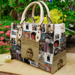 Bob Dylan Albums Leather Handbag