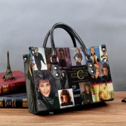 C C Catch Leather Handbag