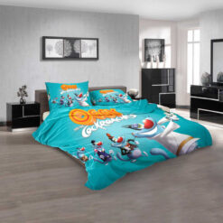 Oggy And The Cockroaches Bedding Set