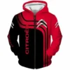 Citroen Love Zip Hoodie 3D