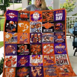 Clemson Tigers Lover Quilt