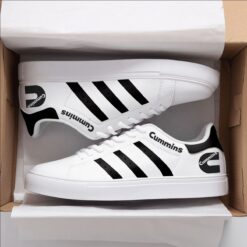 Cummins Black Stan Smith Shoes
