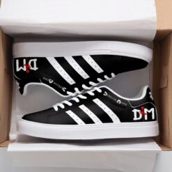 Depeche Mode Black Stan Smith Shoes