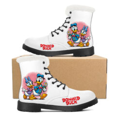 Donald Duck Leather Boots