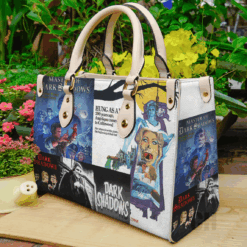 Dark Shadows Leather Handbag