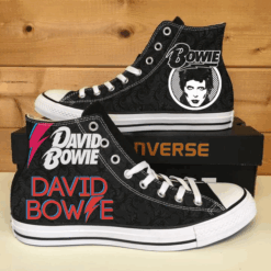 David Bowie High Top Shoes