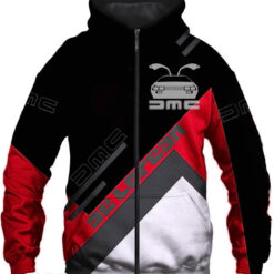 Delorean Love Zip Hoodie 3D