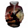 Deadpool Zip Hoodie 3D