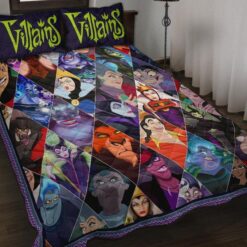 Disney Villains Quilt Bedding Set