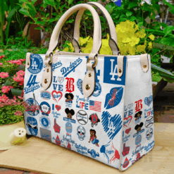 Los Angeles Dodgers Lover Leather Handbag
