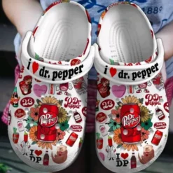 Dr. Pepper Soft Clogs